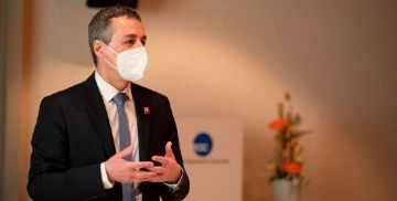 Il Presidente della Confederazione Ignazio Cassis in visita all’Ospedale Civico di Lugano