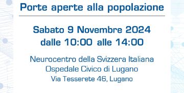 15 anni di Neurocentro - Porte aperte alla popolazione