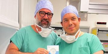 Primo impianto in Svizzera con una lente Clareon Vivity