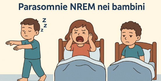 Dinamiche mentali e meccanismi neurali delle parasomnie NREM nei bambini