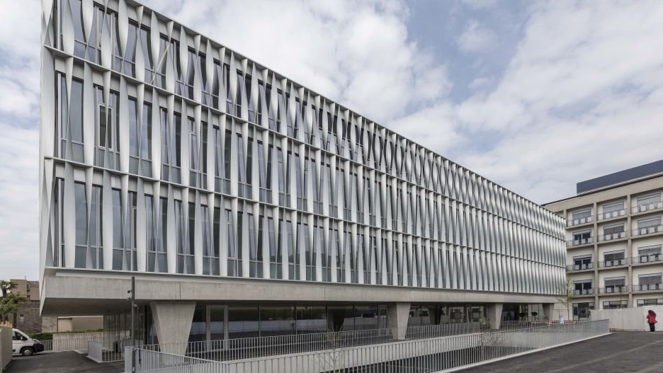 Ospedale Regionale di Mendrisio, entrata nuova ala sud 
