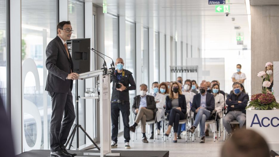 Inaugurazione della nuova ala sud dell'Ospedale Beata Vergine