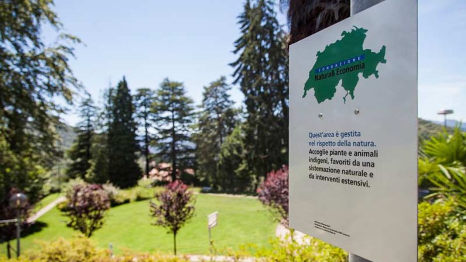 Segnaletica parco Clinica di Riabilitazione EOC