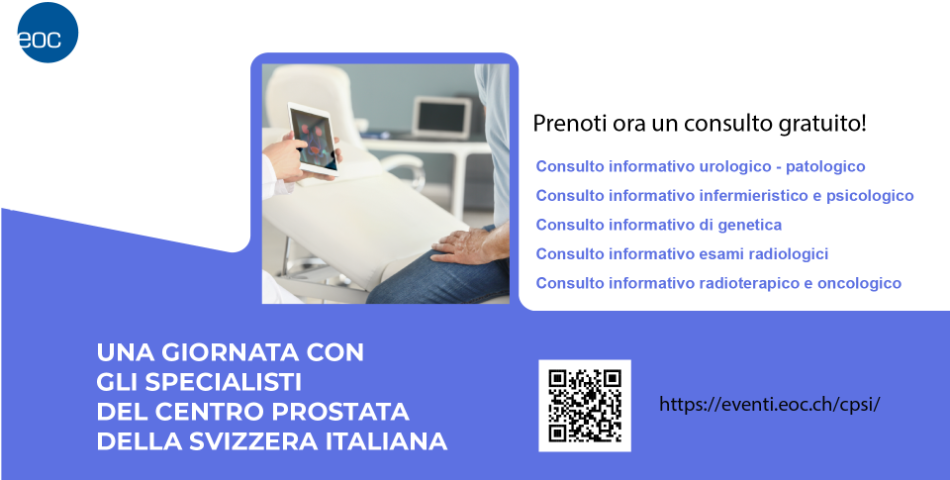 Una giornata con gli specialisti del Centro Prostata della Svizzera Italiana